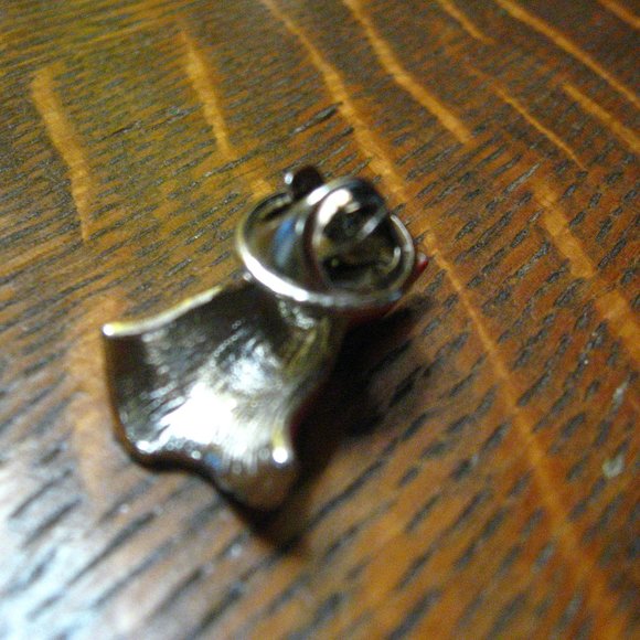 Red Dress Heart Women's Lapel Pin - Picture 4 of 4